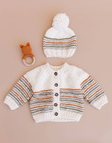 Woodland Stripe Hat Baby Kid Fall Back to School Matching 