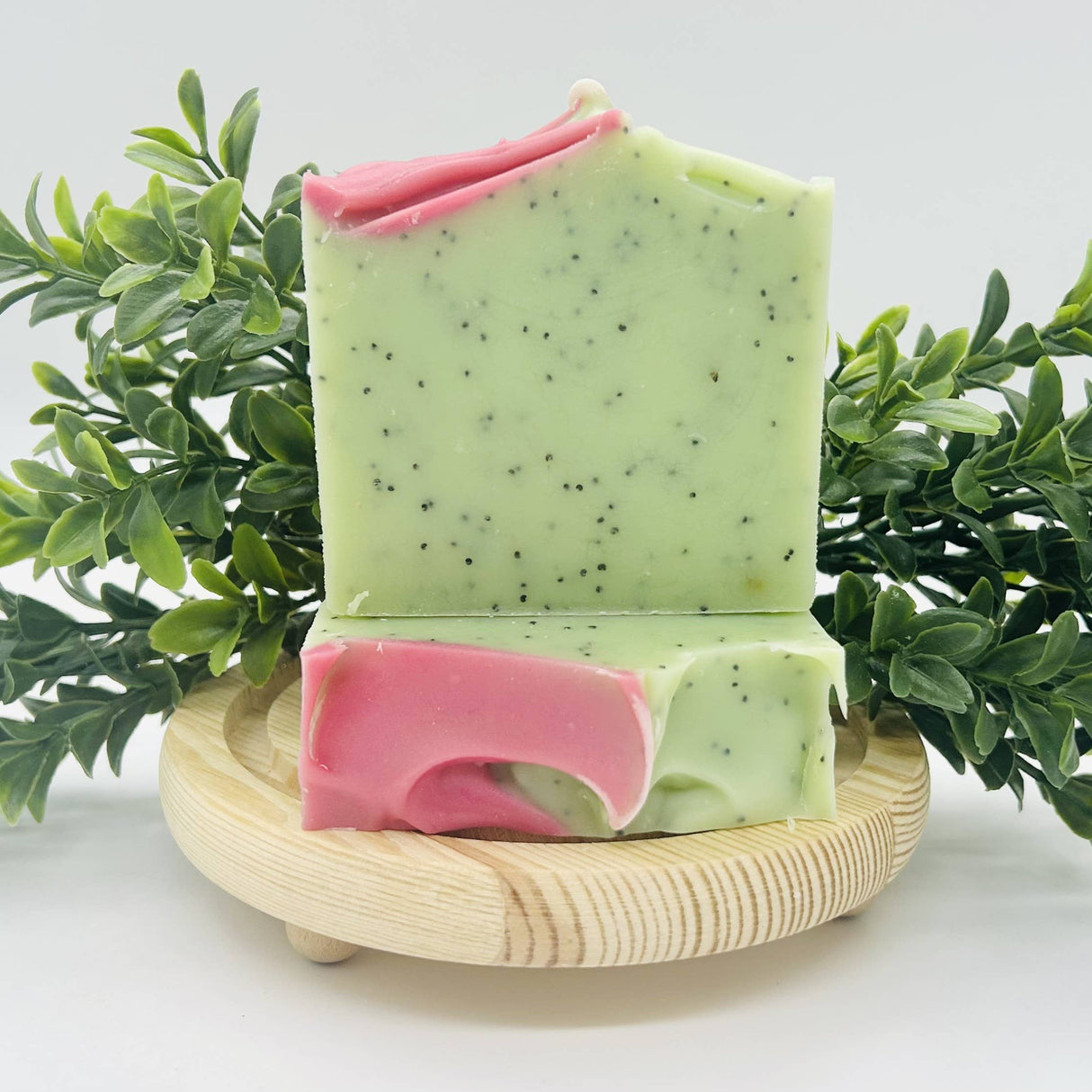 Daisies & Poppies Handmade Soap Bar SPRING COLD PROCESS