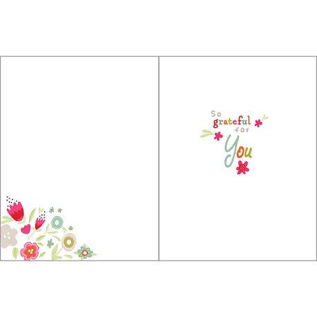 Thank You Greeting Card - Amazing Flora