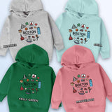 Boston Doodles Icons Massachusetts Toddler Unisex Hoodie
