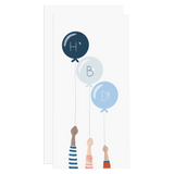 HBD Balloon - Long Card