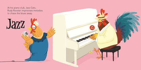 Little Virtuoso King of Piano Rudy Rooster by Little Genius Books