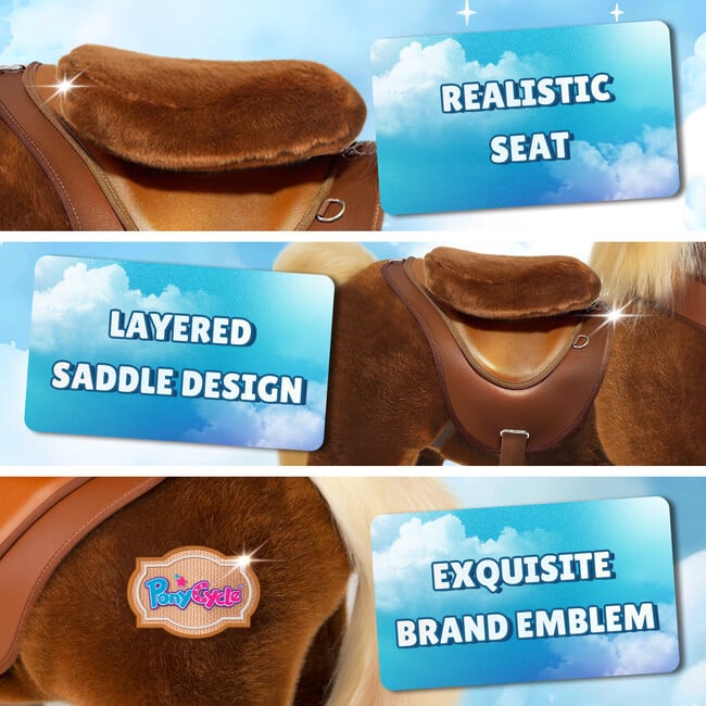 PonyCycle Model Y Horse, Brown
