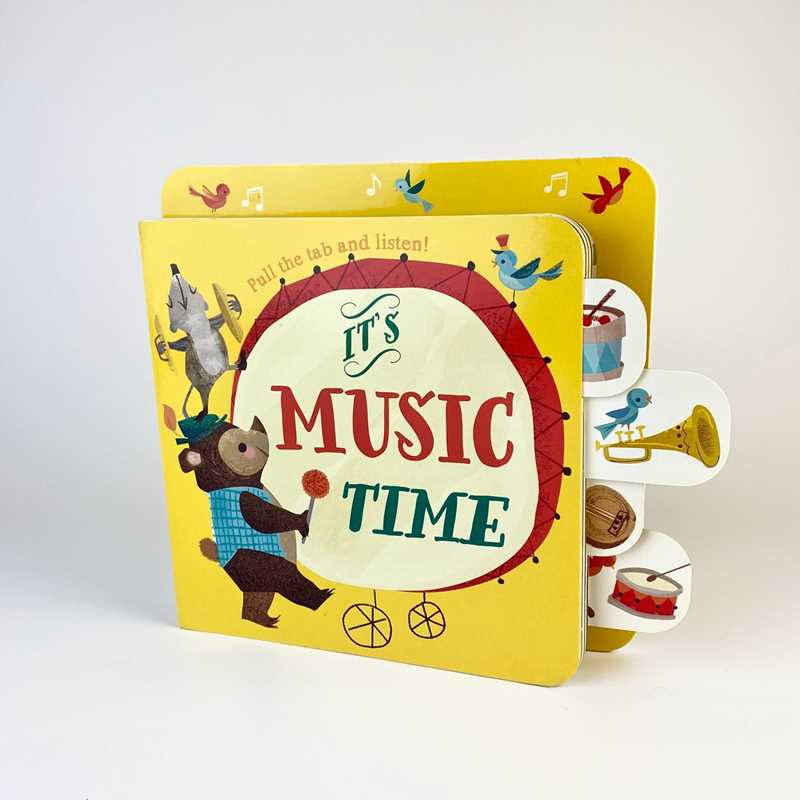 Sound Pull Tab - It's Music Time by Little Genius Books