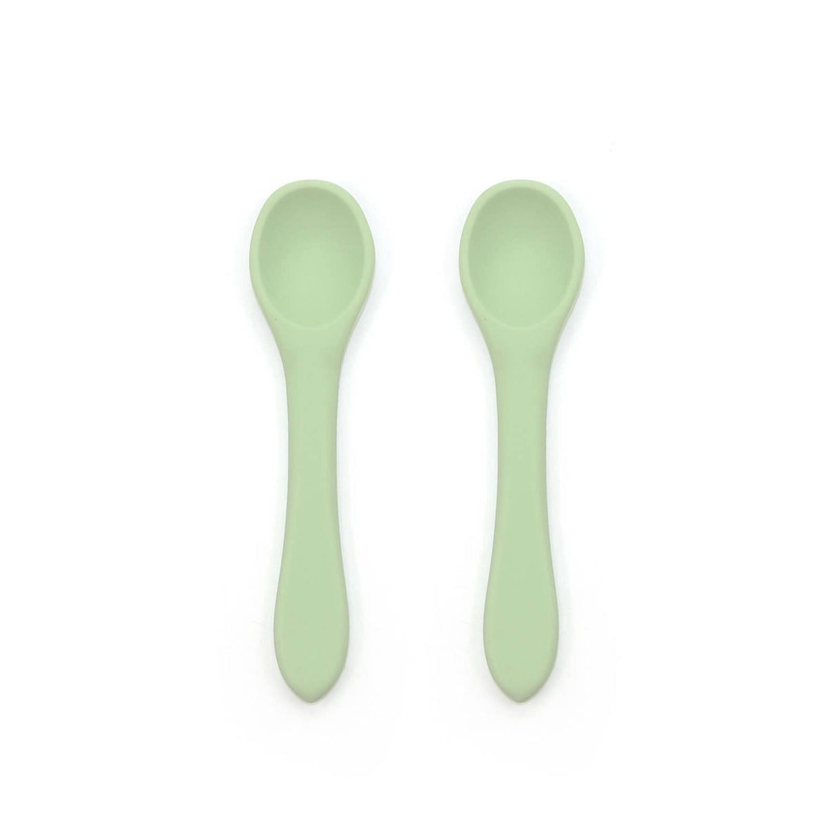 2pc Silicone Baby Spoon Set | 6 Colors