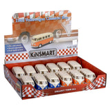 5" Diecast Pull Back 1962 VW Classic Bus   12/Db