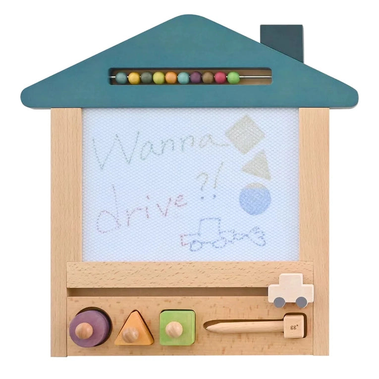 Kiko + & gg Oekaki House Magic Drawing Board - Car
