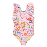 baby girls katniss suit - watercolor bows