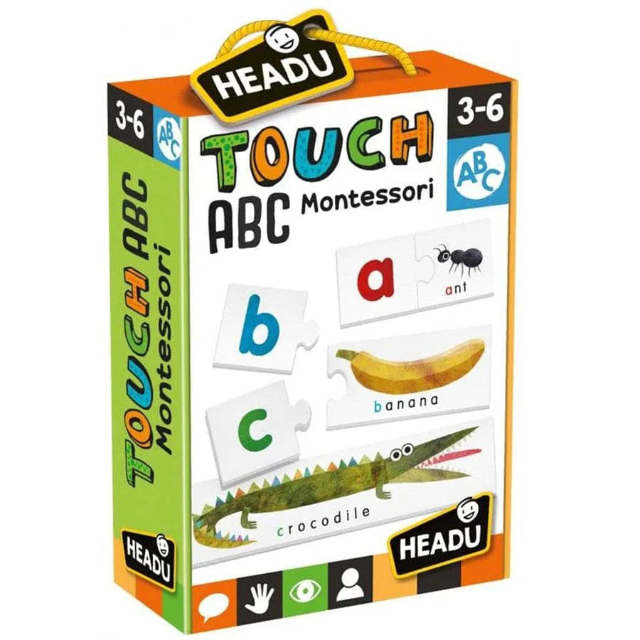 Touch Abc Montessori - Educational Toy For Preschoolers