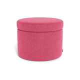 Round Storage Ottoman