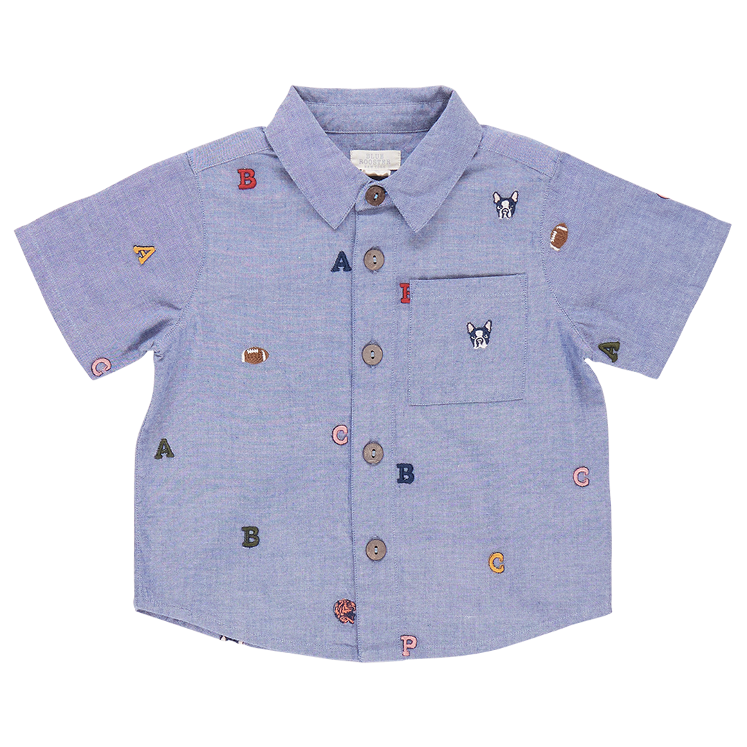 Boys Jack Shirt - Varsity Embroidery