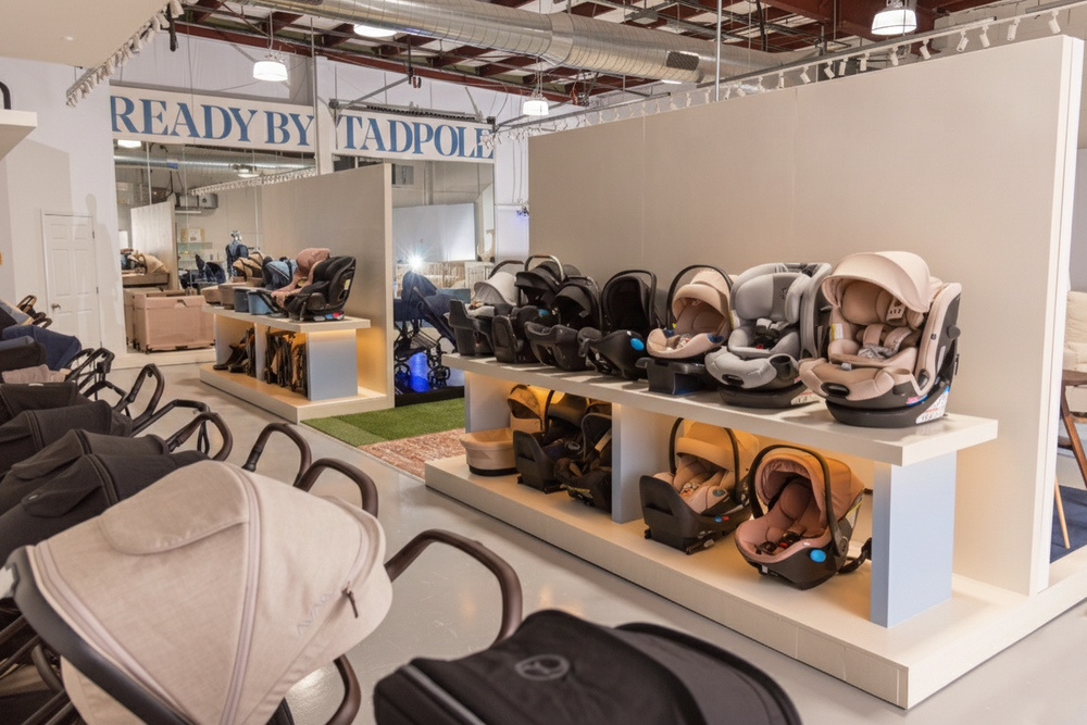 baby stroller store The Ready By Tadpole Showroom Experience