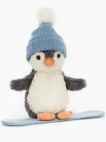 Peanut Penguin Snowboarding Small