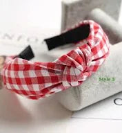 BRITTs. BOWs Gingham Knot Headband