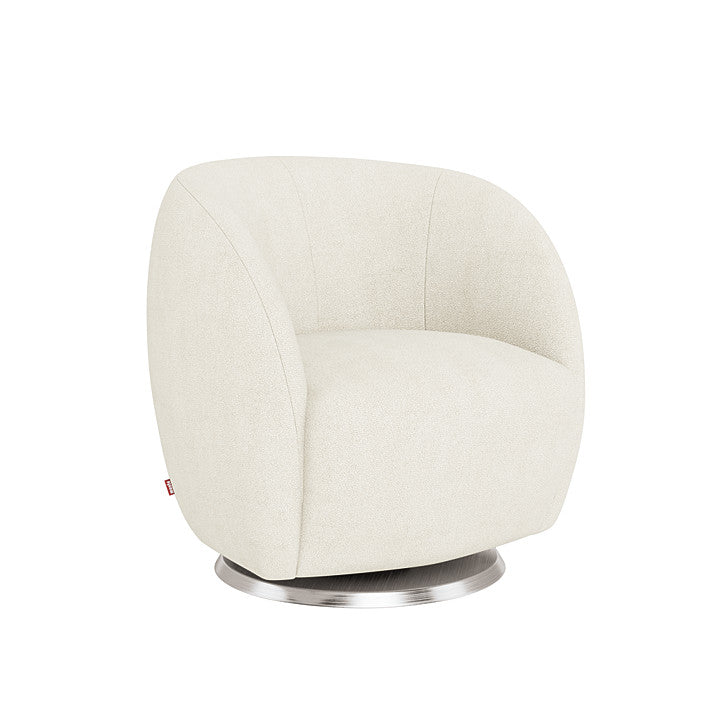 Brushed Silver Swivel