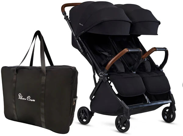 Silver Cross Jet Double Travel Bag
