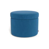 Round Storage Ottoman