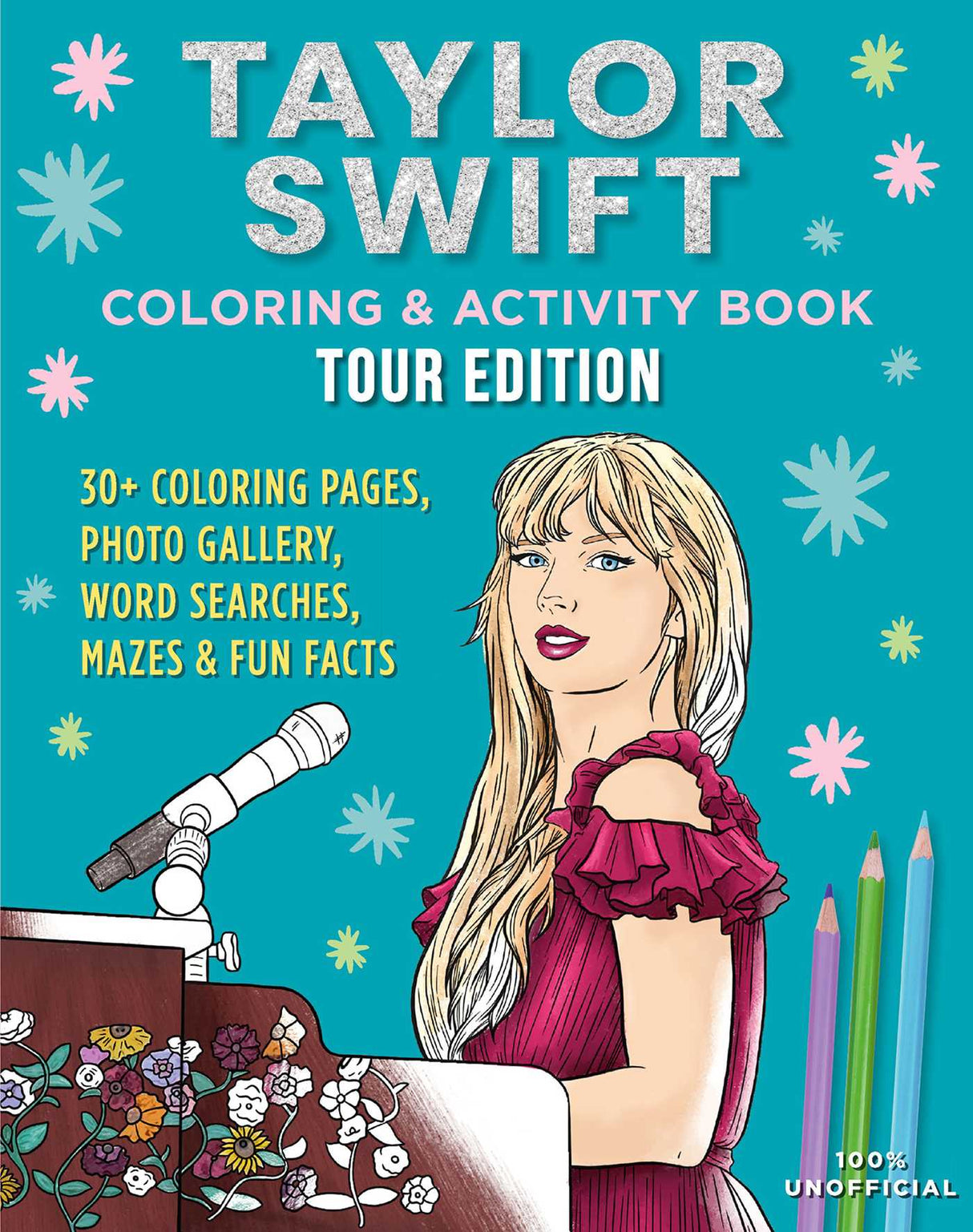 Taylor Swift Coloring & Activity Book: Tour Edition By Editors of Thunder Bay Press Paperback; 116 pages, English