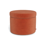 Round Storage Ottoman