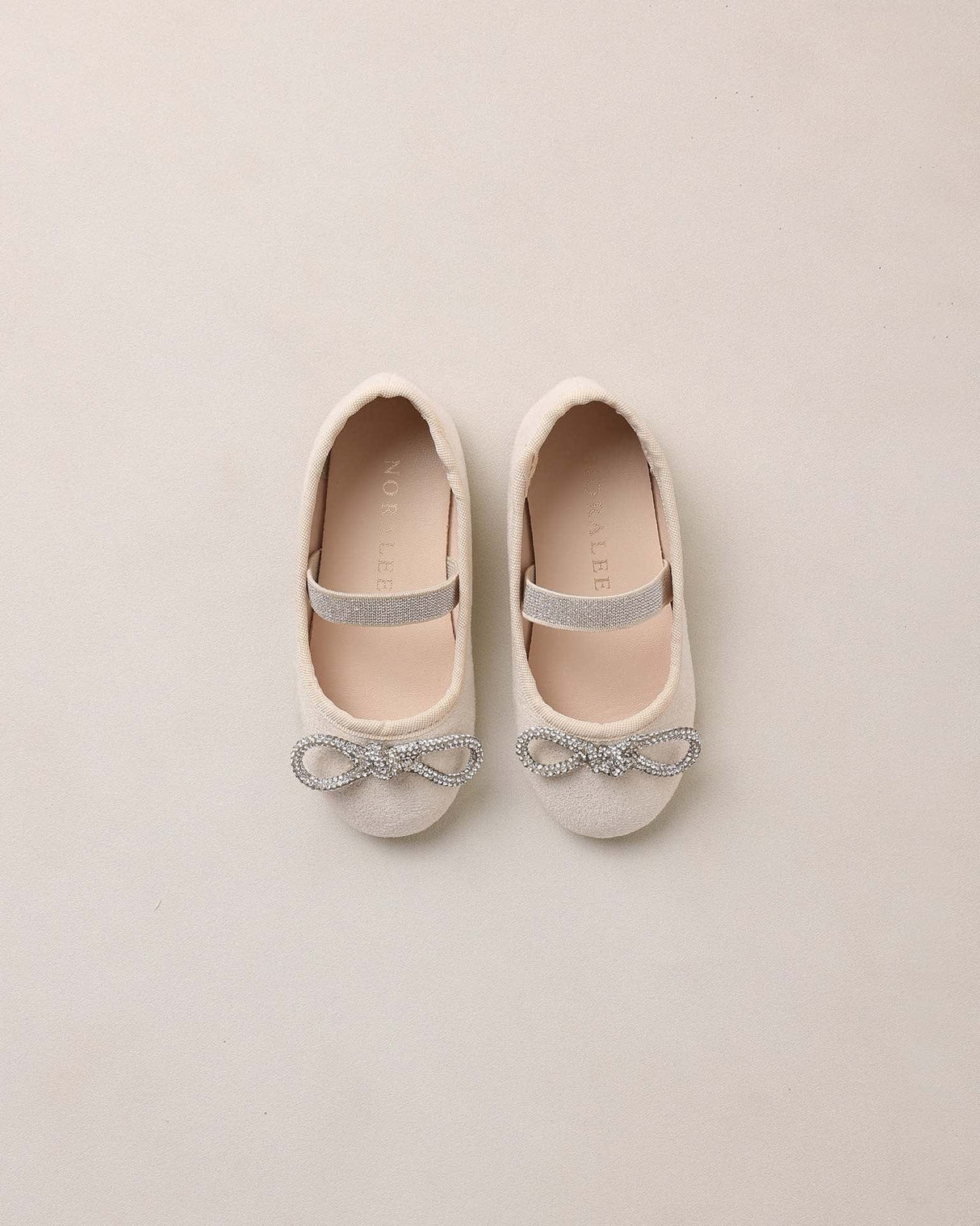 Ballet Flats | Shimmer Suede