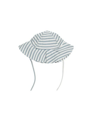 FLOPPY SWIM HAT || SEAFOAM STRIPE