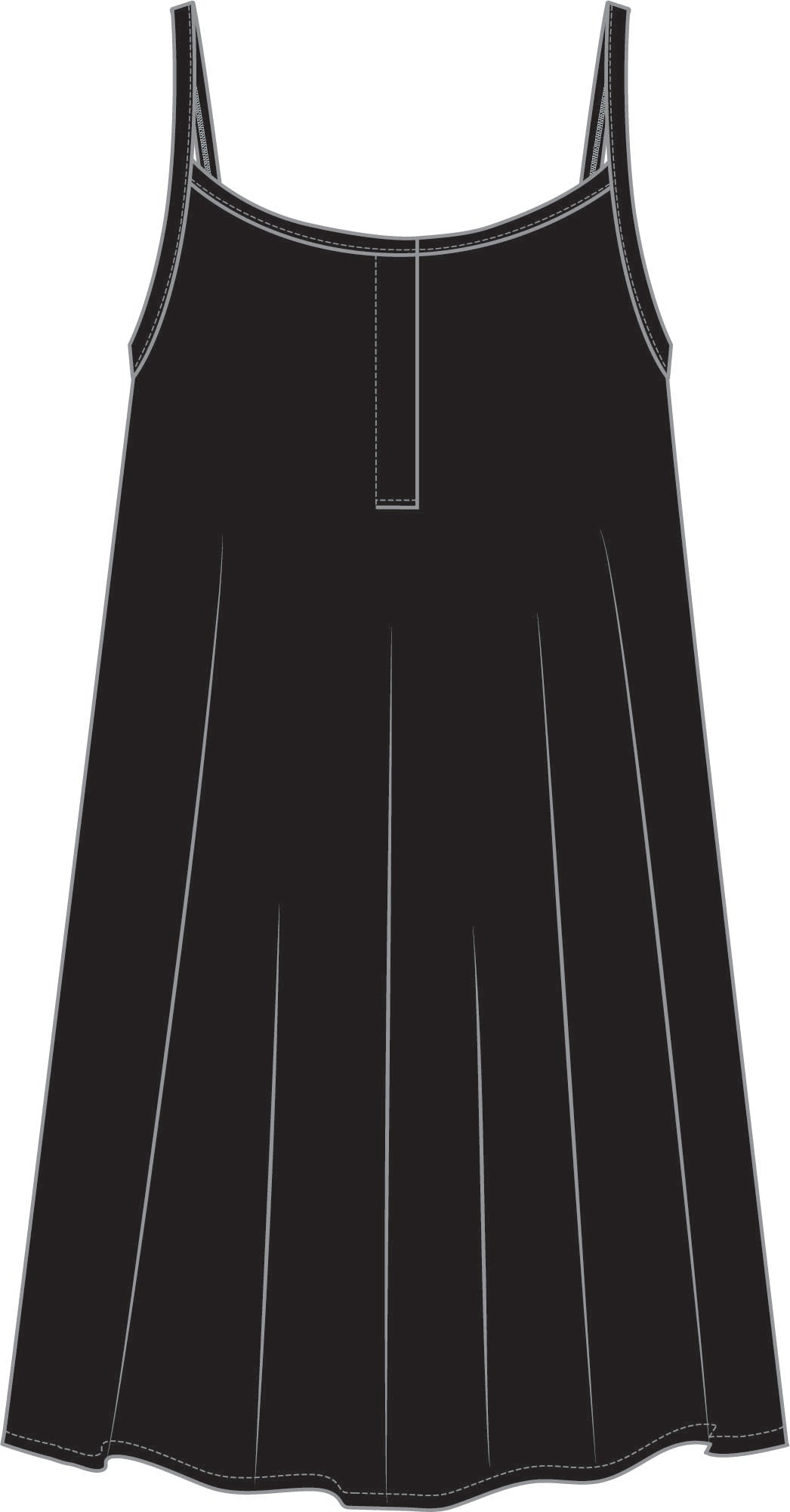 Onyx Modal Magnetic Cami Gown