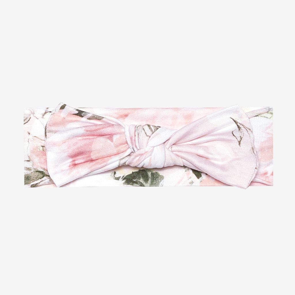 Vintage Pink Rose - Infant Headwrap