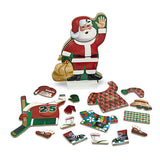 Melissa & Doug Santa Claus Magnetic Dress-Up Set - Tadpole