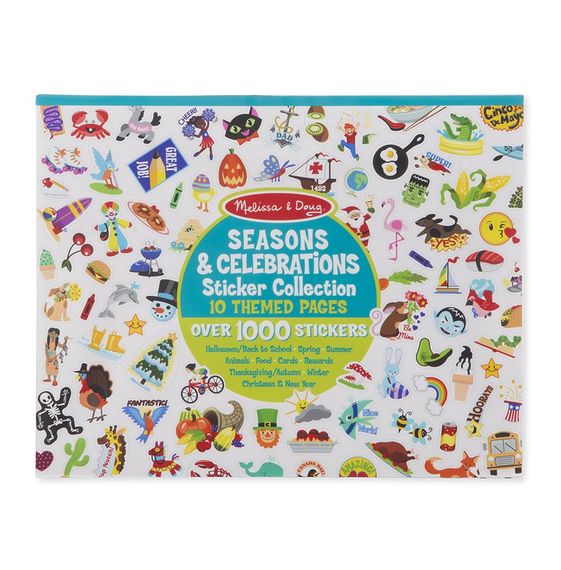 Melissa & Doug Sticker Collection Seasons & Celebrations - Tadpole
