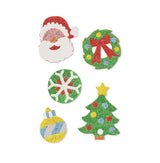 Mess Free Glitter - Christmas Stickers - Tadpole