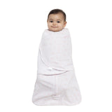 Halo SleepSack Swaddle Fleece Diamonds & Leaves Pink - Tadpole