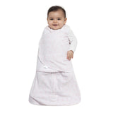 Halo SleepSack Swaddle Fleece Diamonds & Leaves Pink - Tadpole