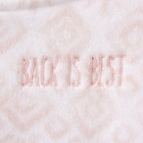 Halo SleepSack Swaddle Fleece Diamonds & Leaves Pink - Tadpole