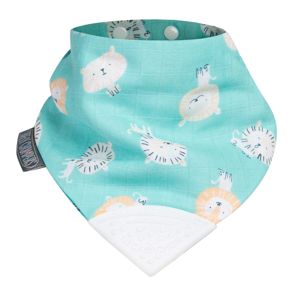 Kalencom Cheeky Chompers Muslin Neckerchew Dribble Bib