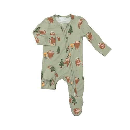 2-Way Big Foot BBQ Zipper Footie - Tadpole