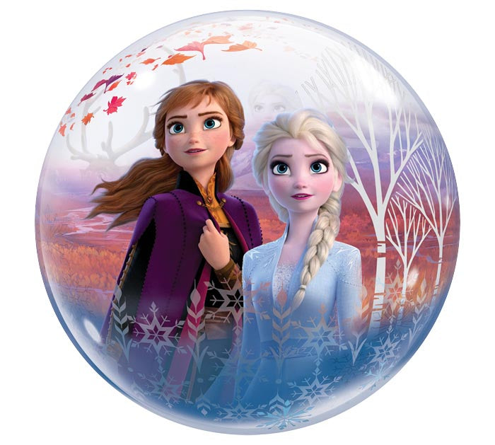 Frozen II Stretchy Bubble Balloon 22"