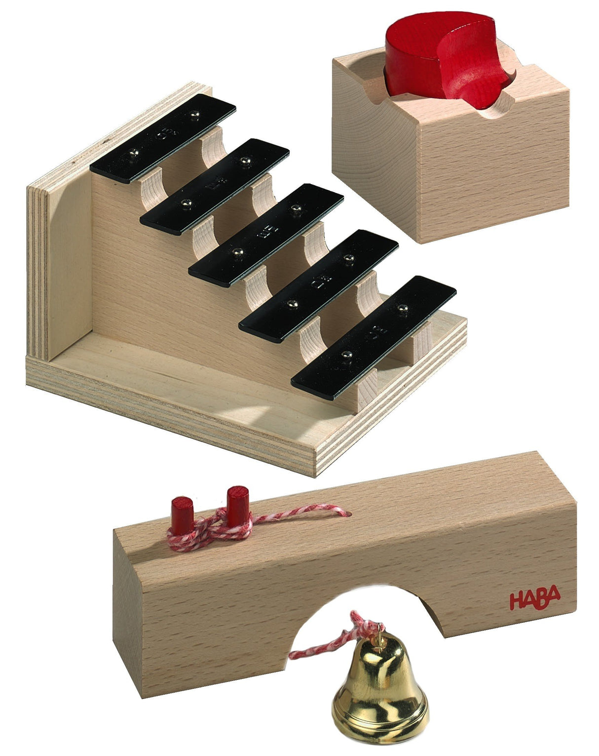 Haba Sound Staircase Set (Marble) - Tadpole