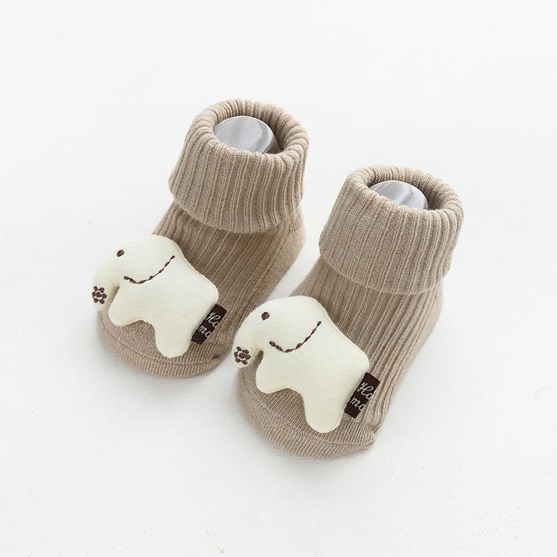 3D Cartoon Animal Anti-Slip Baby Socks - Tadpole