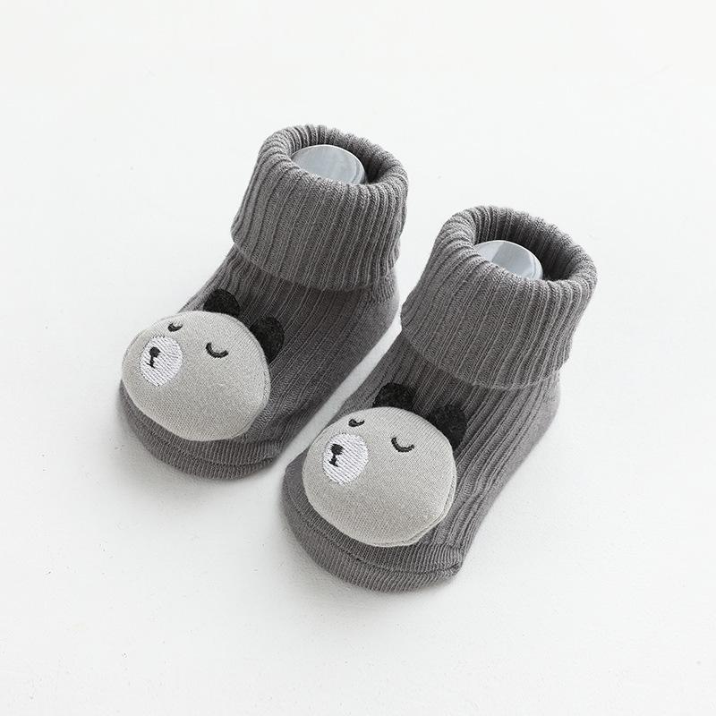 3D Cartoon Animal Anti-Slip Baby Socks - Tadpole