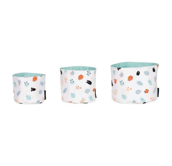 3pc Storage Baskets- Les Doudous - Tadpole