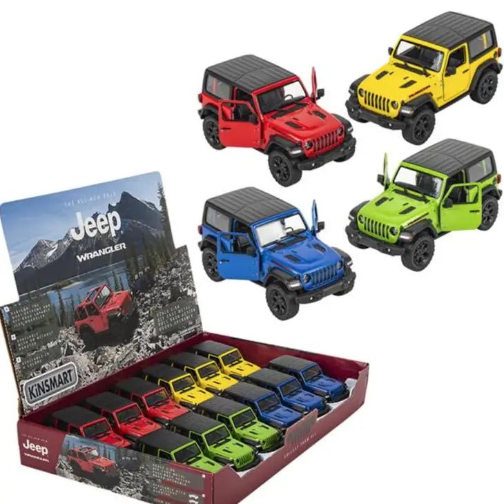 5" DIE-CAST 2018 JEEP WRANGLER HARD TOP - Tadpole