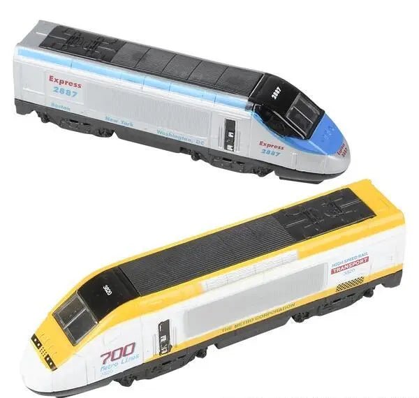 7" DIE-CAST PULL BACK HIGH SPEED TRAIN - Tadpole