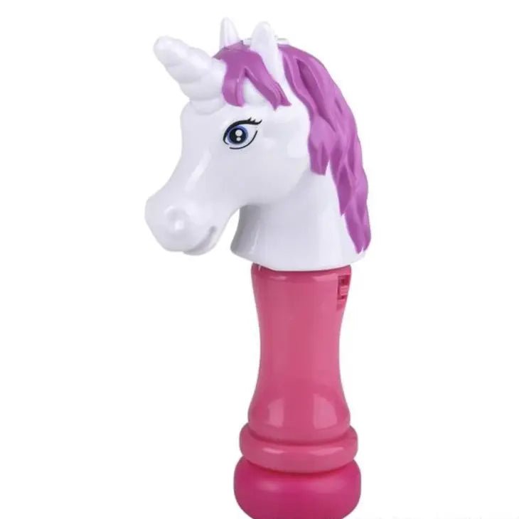 8" UNICORN LIGHT-UP BUBBLE WAND - Tadpole