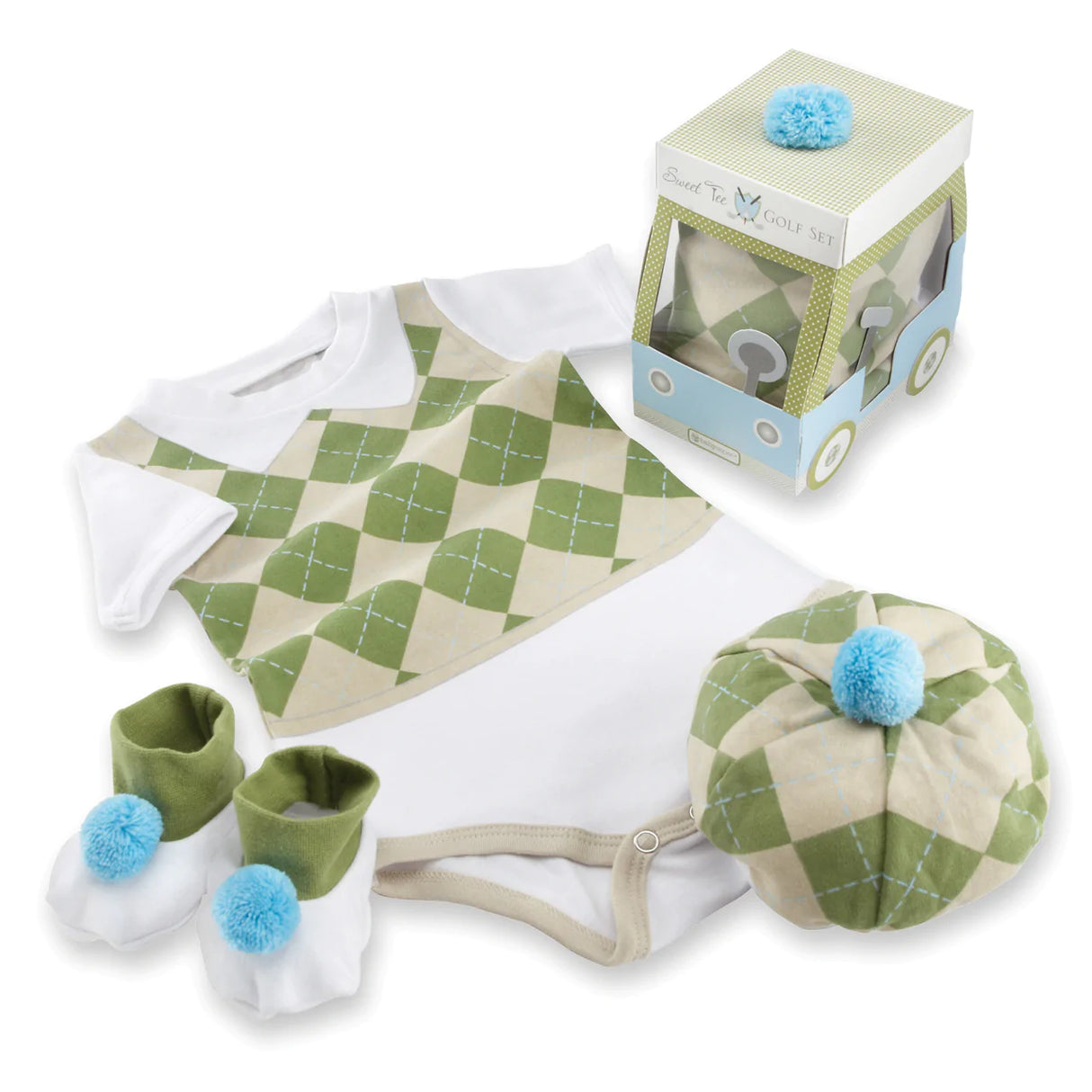Sweet Tee 3 Piece Golf Layette Set