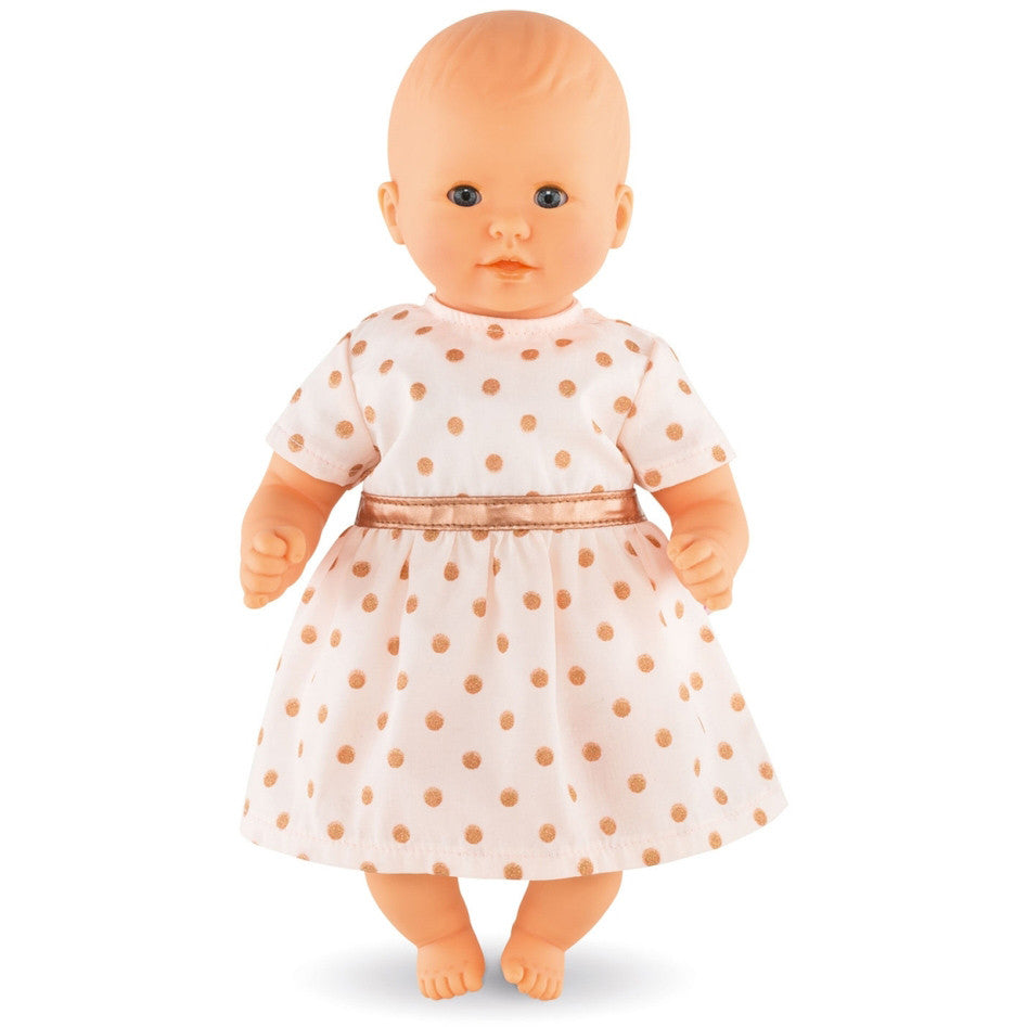 Corolle Outfit Pink Gold Dress (12") - Tadpole