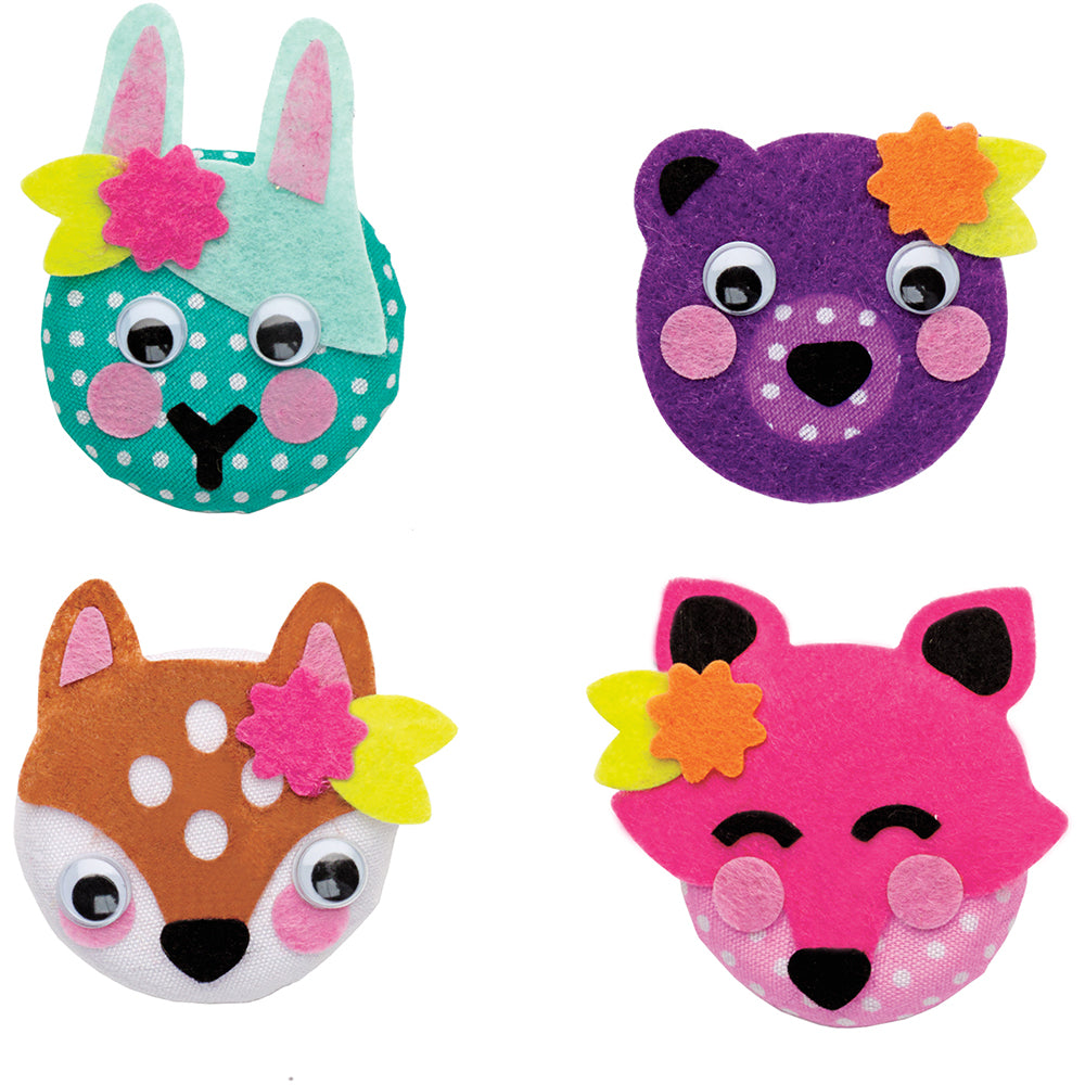 Creativity For Kids Mini Kit Animal Buttons - Tadpole