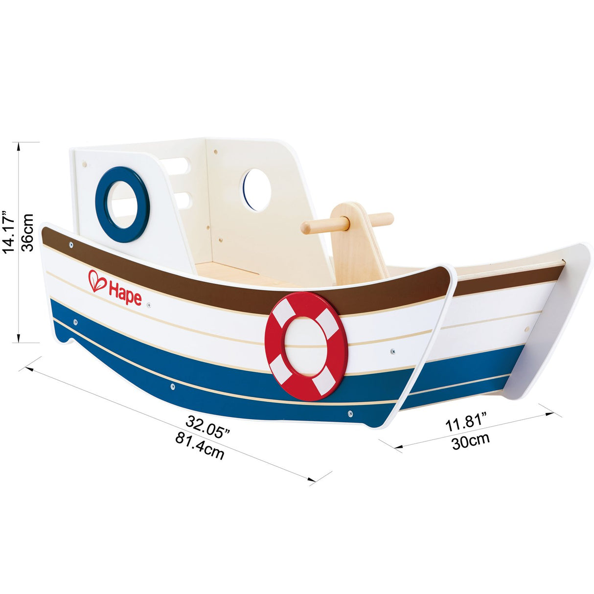 Hape High Seas Rocker - Tadpole