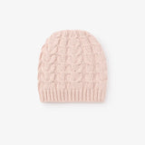 Elegant baby Horseshoe Style Cable Hat 0-12 months