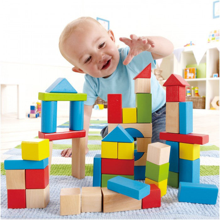 Hape Build Up & Away Blocks - Tadpole