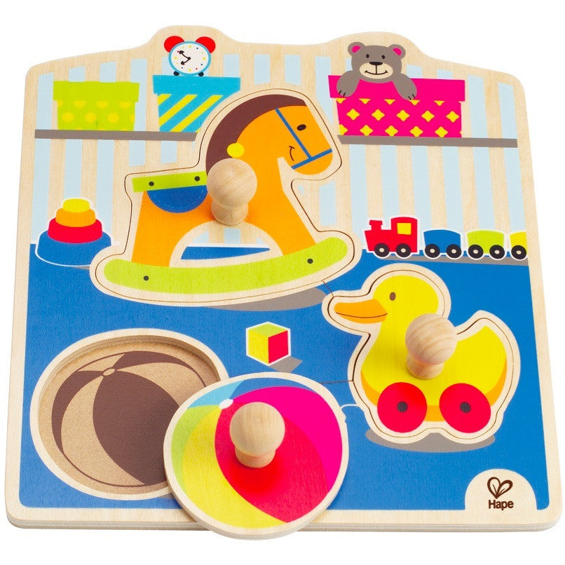 Hape Knob Puzzle My Toys